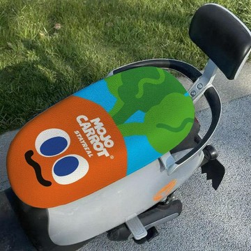 🔥新品🔥機車座墊套 摩托車坐墊套 加厚防水防磨 椅墊 椅套 通用款 五月天卜卜胡蘿蔔系列印花透氣座套電動車多車型通用