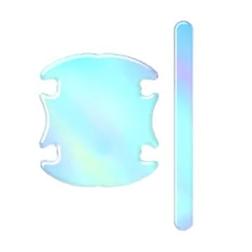 輪胎鐳射夜光貼紙 防水防潮 快速吸光 車型通用 黏貼牢固 強韌耐久  40張  顏色隨機