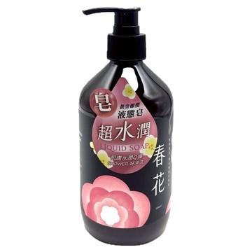 TAIWAN TEKHOO 臺灣茶摳 春花黃金橄欖液態皂  1個  500ml