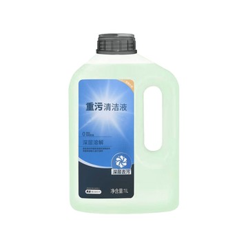 其他品牌耗材 適用科沃斯 ECOVACS 重污清潔液 1L  掃地機器人專用 深層除垢 清潔劑 清潔液
