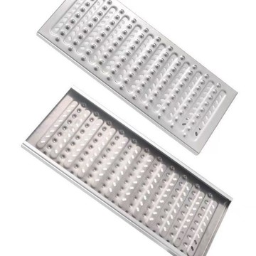 加厚304不銹鋼地溝蓋板廚房水溝蓋板下水道鋼格板雨水篦子格柵[DD1106002]