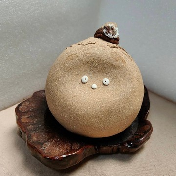 陶偶獨美系列- 53號 擴香石.療癒系手作陶偶文創