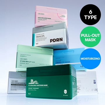 VT Cica Daily Soothing Mask Sheet 30 Sheets