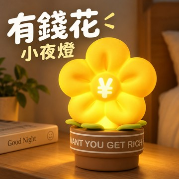 【廢物專賣店】有錢花小夜燈 祝你從此每天都有錢花 有錢花擦手巾 LINE禮物獨家組合 生日禮物