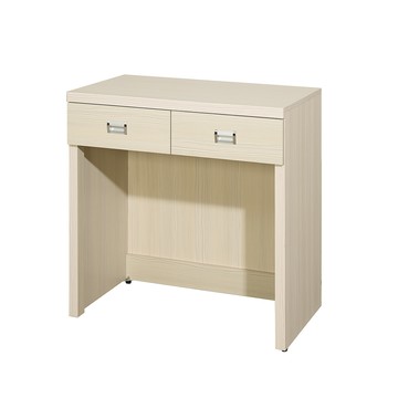 【顛覆設計】芙亞2.7尺二抽書桌-深48公分雪松色