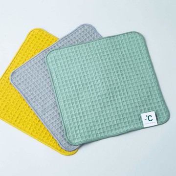 降溫涼感手巾-鬆餅布 薄荷綠