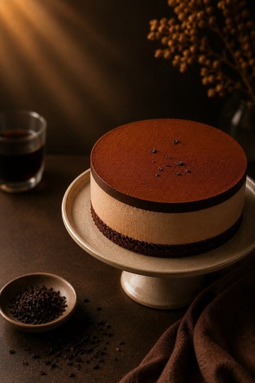 暮霧伯爵 6吋伯爵生巧慕斯蛋糕  Earl Grey Nocturne Chocolate M