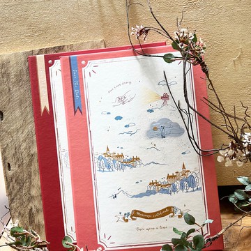 印印time 結婚書約夾/硬殼/童話風/結婚書約