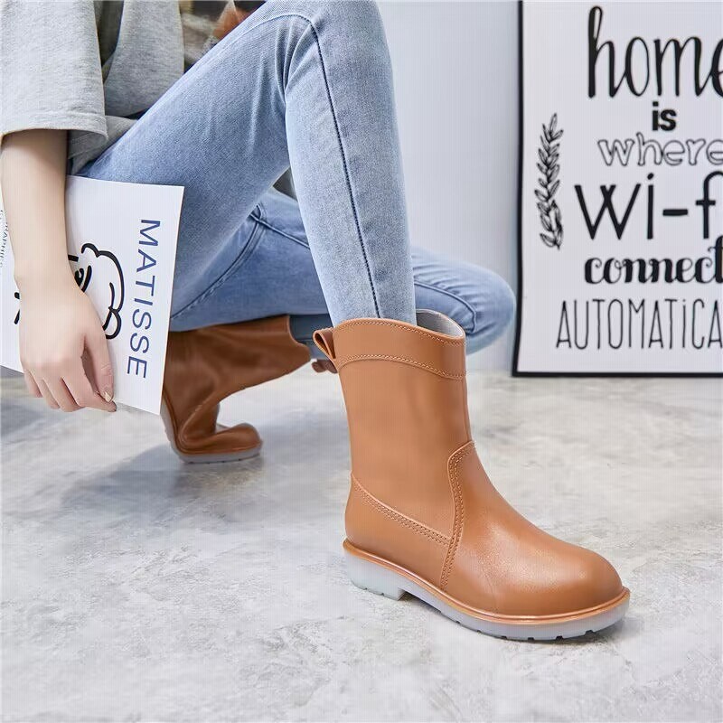 レインブーツ レインシューズ レディース おしゃれ メンズ 長靴 ミドル 通勤 軽い 雨靴 防水 履きやすい 滑りにくい 雨の日 ローヒール 通学 通販 Lineポイント最大5 0 Get Lineショッピング