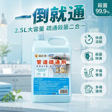闆娘精選👩 駱駝牌 管道疏通劑 廚房油污溶解 浴室馬桶除臭 疏通下水道 防堵塞 清潔劑