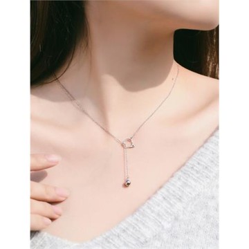 S925純銀飾品鈴鐺項鍊