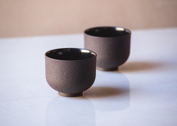 LILO 黑砂 手工陶杯 適用於可塔朵與雙份濃縮咖啡