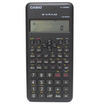 CASIO 卡西歐 FX-350MS-2 工程用計算機 /一台入(促599) 2行顯示標準型工程計算機