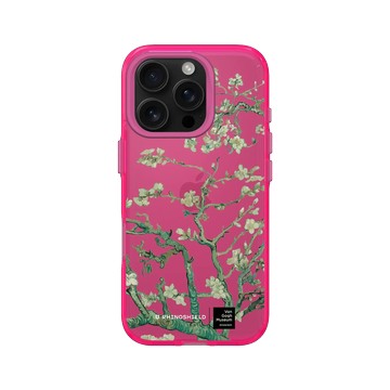 iPhone 16 Pro Clear 粉漾桃 - Van Gogh Museum - Amandier en fleurs - Transparent