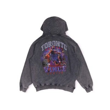 Mitchell & Ness BLING HOODIE VINCE CARTER 黑 帽踢 MNHO097R