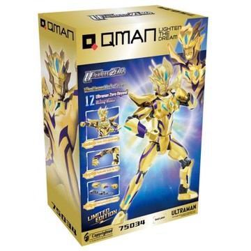 QMAN 超人力霸王 閃耀傑洛 超越型態QM30699 啟蒙積木 Keeppley