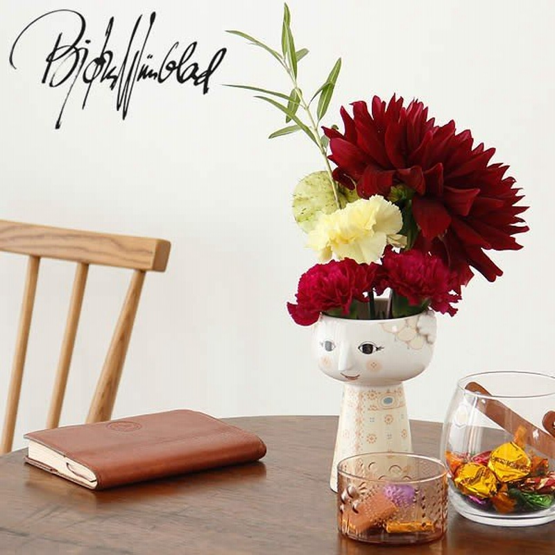 Bjorn Wiinblad ビヨン ヴィンブラッド エヴァ フラワーベース ソフトイエロー 通販 Lineポイント最大0 5 Get Lineショッピング