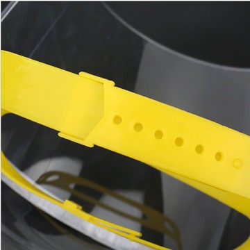 【五金 熱銷】連體有機透明防護面罩 工業防粉塵護臉罩 防噴濺隔熱電焊面罩臉部 優選