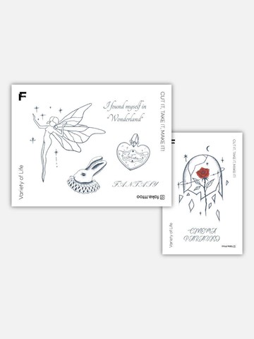 Fantasy Movie tattoo sticker