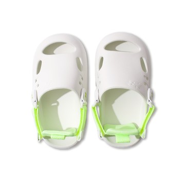 New Balance K8811 中童 童鞋 白色 魔鬼氈 緩衝 護趾 防水 小朋友 M楦 休閒 涼鞋 SYCLGB1