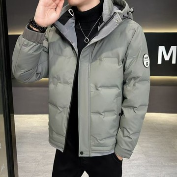 羽絨外套 男生外套 外套男 保暖外套 羽絨服男 男士羽絨服 加厚 百搭 時尚 連帽外套 保暖 防寒外套 免洗外套 羽絨衣