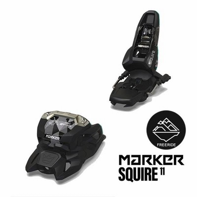Marker スキー用ビンディング squire マーカー　フリースタイル マーカー ビンディング SQUIRE 11 ブラック MARKER スクワイヤ11