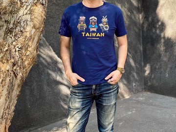 MILU台灣故事T-Shirt / 喔熊原住民款 / 短袖T恤 / 純棉台灣製