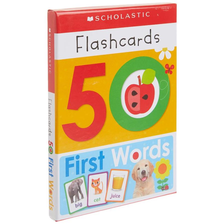 50 First Words Flashcards (Scholastic Early Learners)