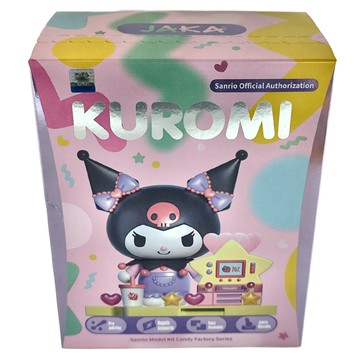 KUROMI 酷洛米 糖果工廠系列 組裝公仔 8歲以上  1個
