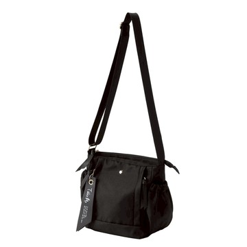 Airy 3夾層防潑水側背包（共4色） 黑色