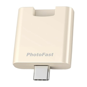 PhotoFast 銀箭資訊 備用豆腐頭 PHOTPCUBEPD 支援iOS與安卓雙系統 薄型輕巧設計 60W快充 自動備份  1個