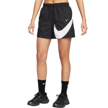 Nike 中腰短褲 女裝 風褲 黑【運動世界】HM8980-010