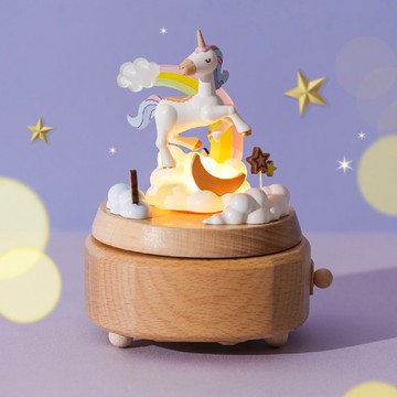 知音JEAN 發光音樂鈴(1257003)-獨角獸