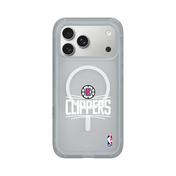 iPhone 17 Pro Max AirX 流變灰 - NBA - Logo-洛杉磯快艇 L.A. Clippers - Light