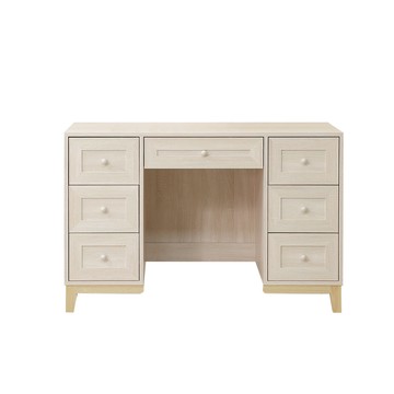 直人木業-COCO田園奶油風書桌121公分(不含椅)