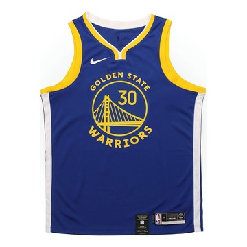 Nike Steph Curry Icon Edition Golden State Warriors Jersey Blue
