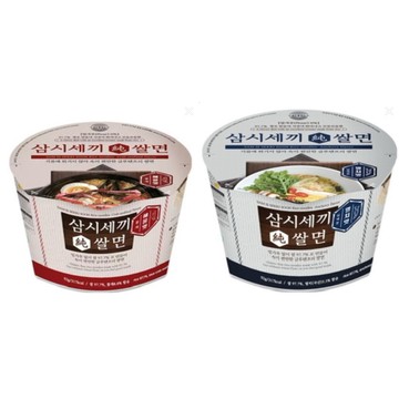 【韓國🇰🇷三食三餐】純米麵 92g | 97.7%高含米量|無麩質|非油炸泡麵|低負擔|海鮮/小魚乾風味