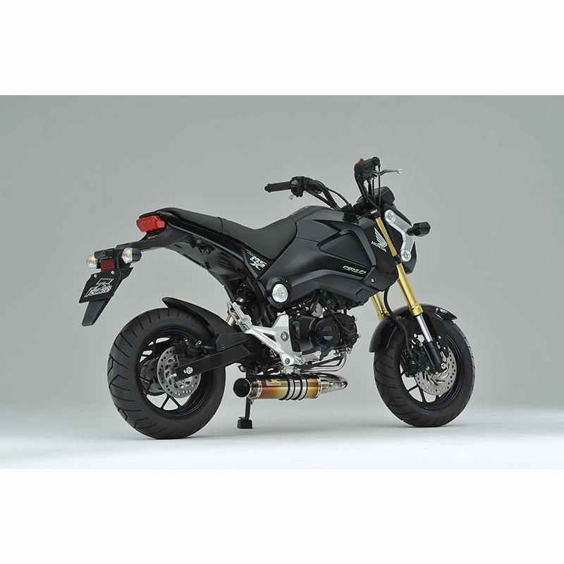 グロムjc61 リアライズ ラグナ チタン フルエキ Realize グロム MSX125 バイクマフラー EBJ-JC61 Laguna ラグナ