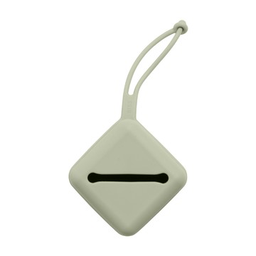 丹麥BIBS - Pacifier Case 矽膠奶嘴收納盒-灰綠