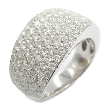 JEWELRY 無品牌珠寶 18K白金 鑽石 戒指 12 【二手名牌BRAND OFF】