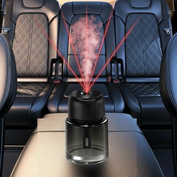 汽車香氛 車用擴香 夾式芳香車內香水 外貿迷你版車載香薰2025星空頂自動散香機隨車啟停噴霧智能香薰機