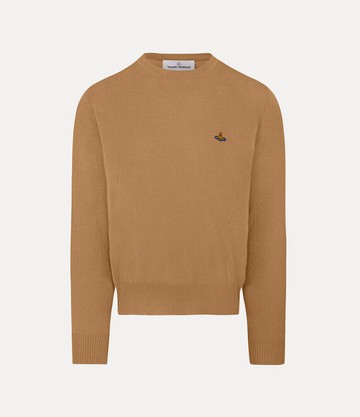 Vivienne Westwood Alex Round Neck Merino Wool / Cashmere Camel M Men