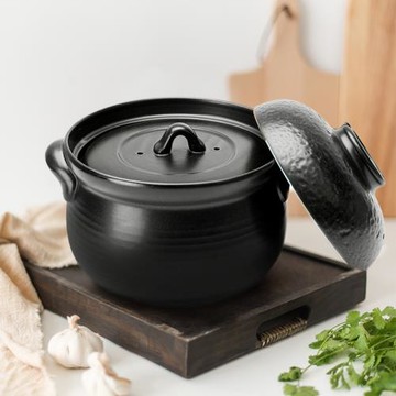 華夏金剛日式砂鍋煲湯燉鍋家用燃氣雙蓋湯煲耐高溫煤氣灶用