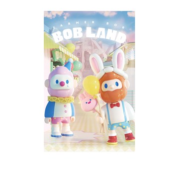 尋找獨角獸 Farm BOB 樂園系列盲盒手辦公仔盒玩 (單入隨機出貨)