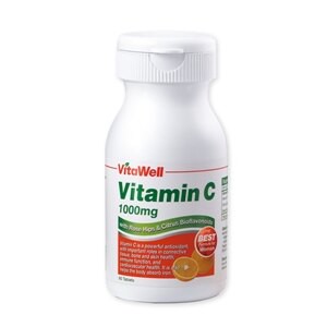 VitaWell 維體雅 優質維他命C1000 60錠【瑞昌藥局】012495