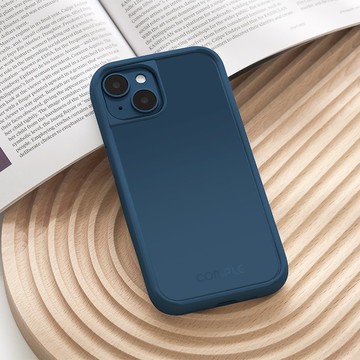 MagSafe 感應式卡槽防摔殼_夜幕藍 For iPhone