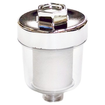 OMORY 多用途淨化過濾器 濾過水質 國際4分通用接口 濾心壽命3-6個月  透明色 + 白色 + 銀色  1個