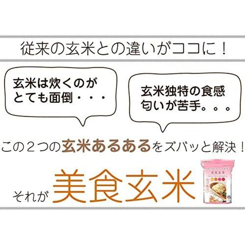 玄米 美食玄米 900g 岩手県産 ひとめぼれ 使用