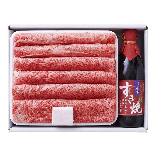 松阪牛すき焼き肉今半割下セット (うで肩ロース500g 割下360ml)