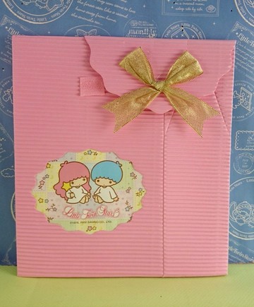 【震撼精品百貨】Little Twin Stars KiKi&LaLa 雙子星小天使~禮物包裝紙_粉